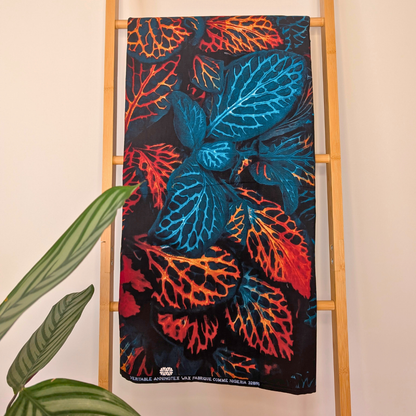 Vivid leaves East African Kitenge