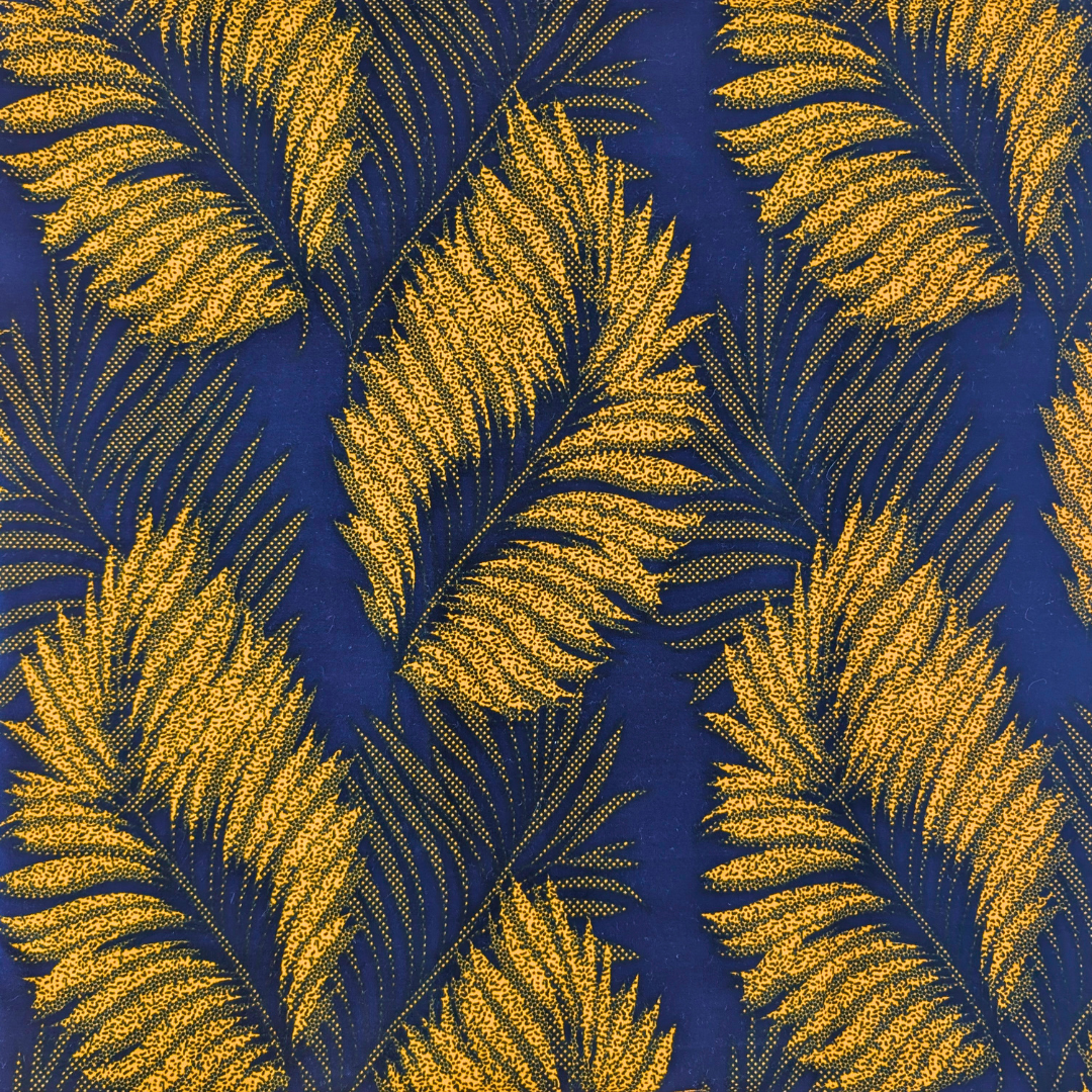 Golden leaves East African Kitenge