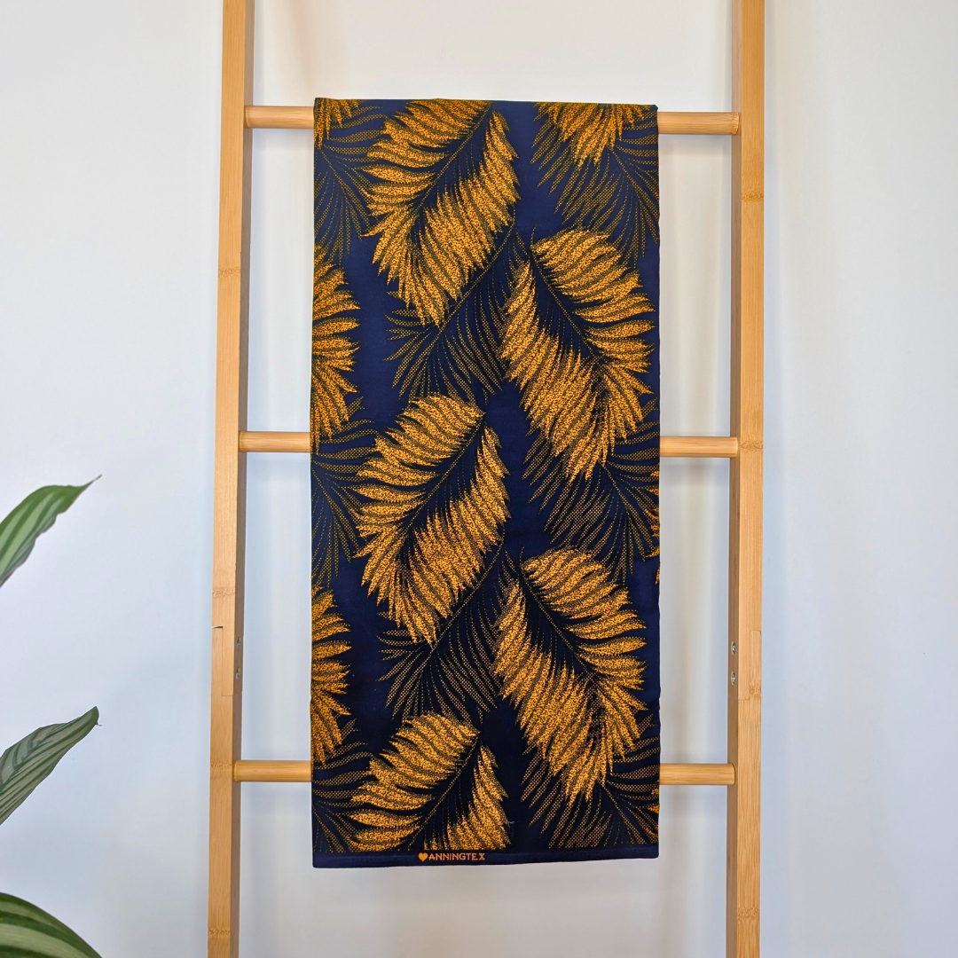Golden leaves East African Kitenge
