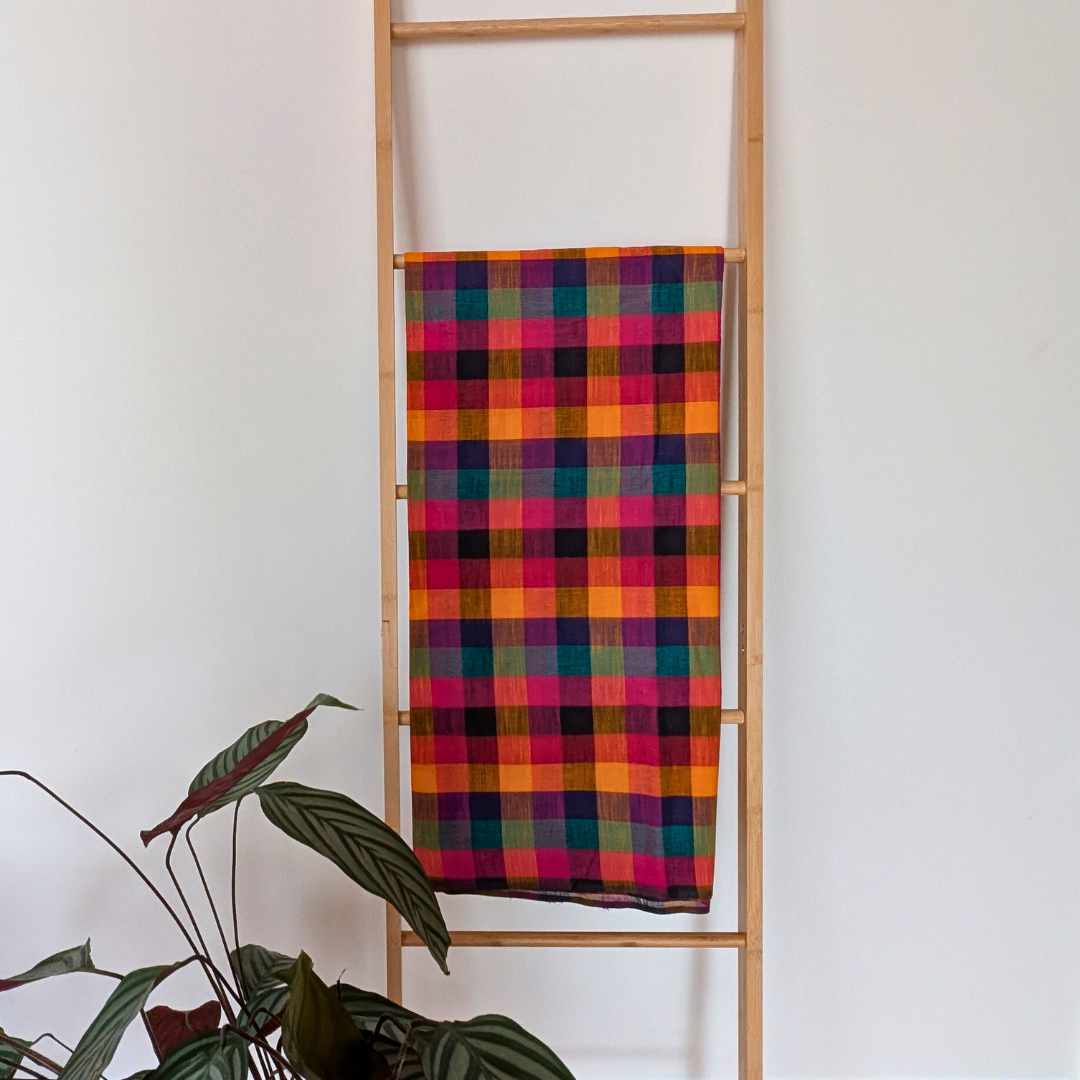 High contrast South Indian checks