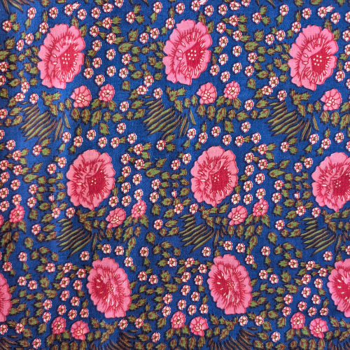 Royal blue Jaipur handblock print