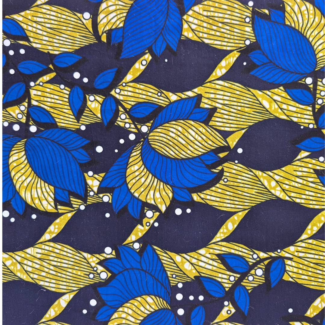 Dancing leaves East African kitenge
