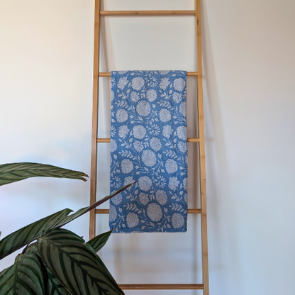 Baby blue Jaipur handblock print